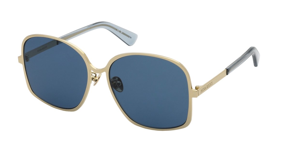 Nina Ricci SNR400 Oro rose' lucido 60/16/145 WOMAN Zonnebrillen
