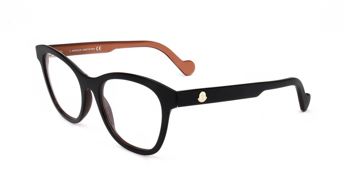 Moncler ML5097 Black 52/18/140 WOMAN Brilmonturen