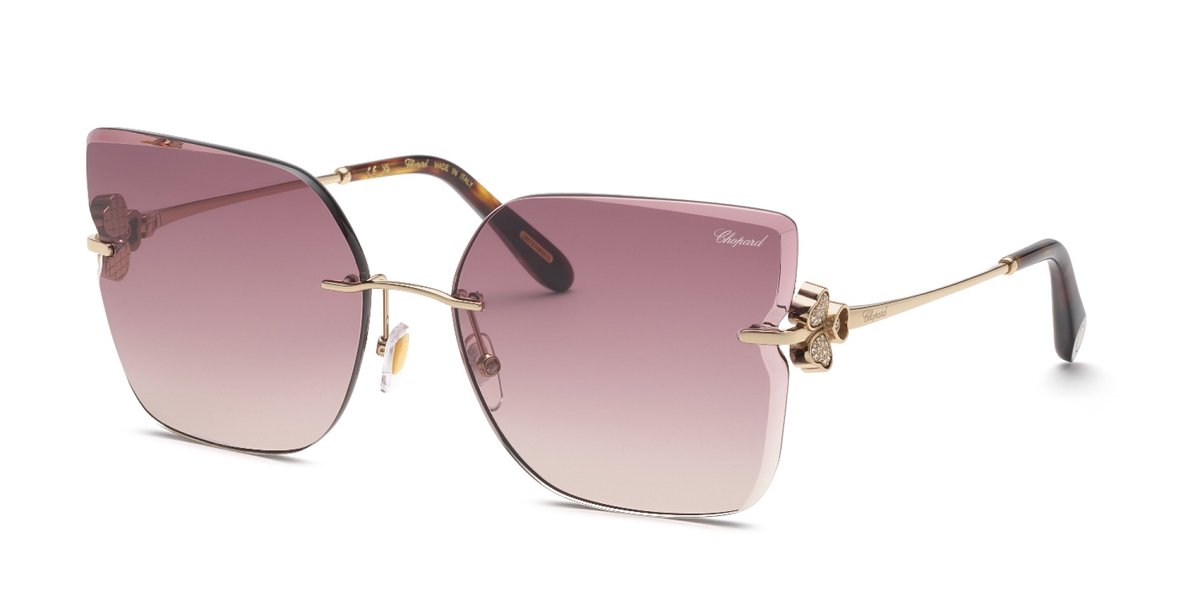 Chopard SCHL91S Oro rose' lucido 62/17/135 WOMAN Zonnebrillen