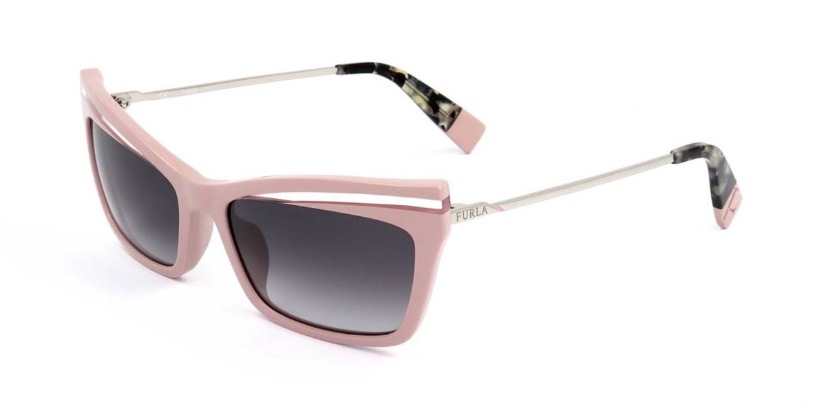 Furla SFU348 Rosa pastello pieno lucido 57/17/135 WOMAN Zonnebrillen