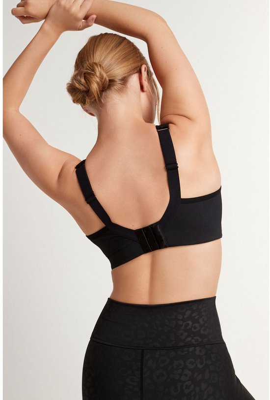 Next - Dames - Active Sports Antibounce Dry Tech Extra High Impact C-H beha - Zwart
