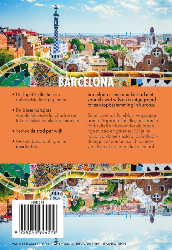 Wat & Hoe reisgids - Barcelona - cover