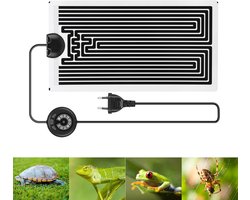 Verwarmingsmat met Temperatuurregeling voor Terrarium - Voor Reptielen, Slangen, Schildpadden en Kreeften