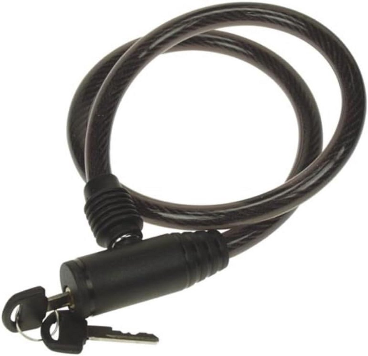 Sterk Fiets- en Accuslot Kabel Ø 10 mm - 65 cm - Inclusief 2 Sleutels