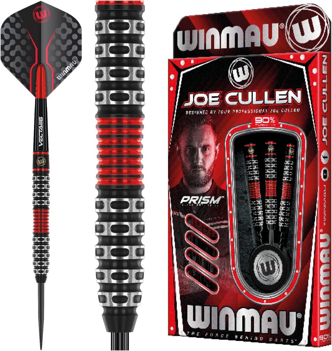 Professionele Softip Tungsten Darts Set 22 Gram - Inclusief Flights en Stems
