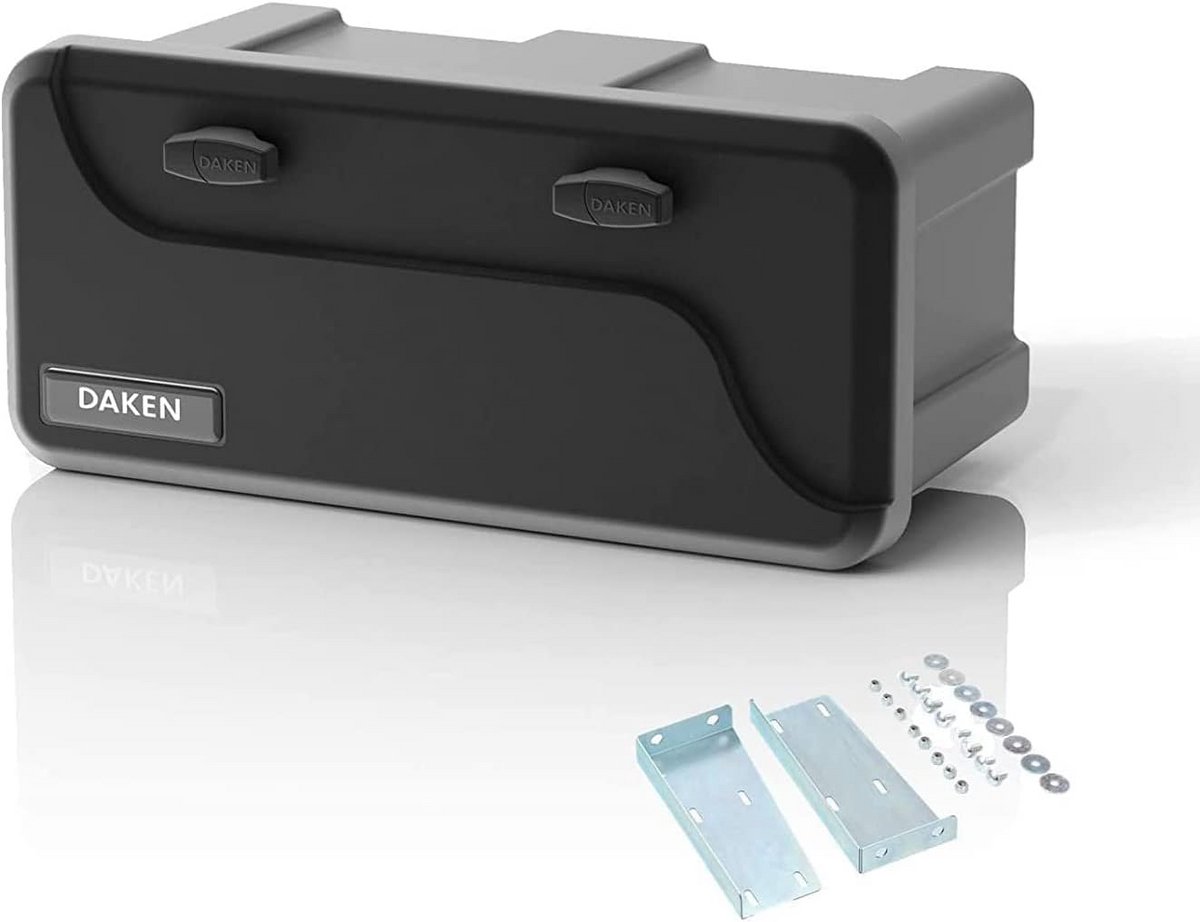 Robuuste Disselbox voor Aanhanger - Waterdichte Opbergkist met Slot