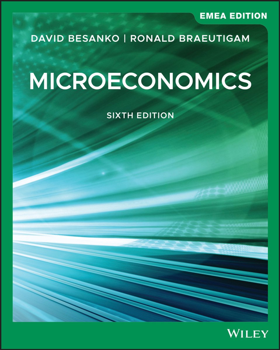 Omslag van Microeconomics