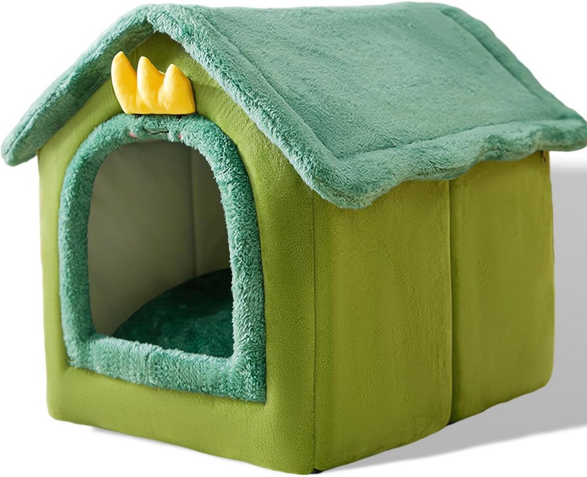 Draagbaar Hondenhok en Kattenmand 3-in-1 | Wasbaar & Inklapbaar Huisdierbed met Antislip Ondergrond