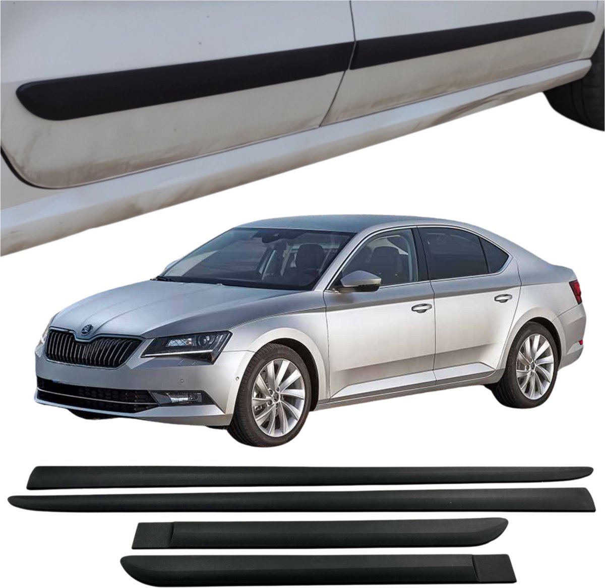 Universele deurbeschermstrips voor Skoda Superb 2015-2024