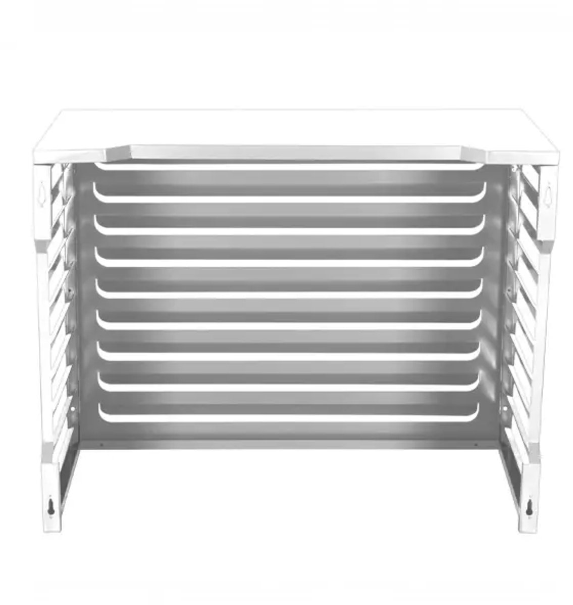 Airco en warmtepomp omkasting medium RAL9010 Wit