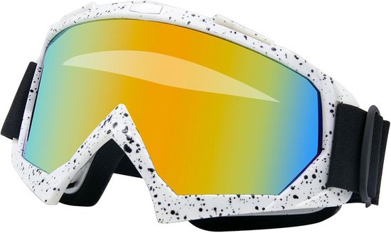 Motocross en Ski Bril - OTG, Anti-Fog en UV Bescherming voor Motor, Snowboard en Fietsen