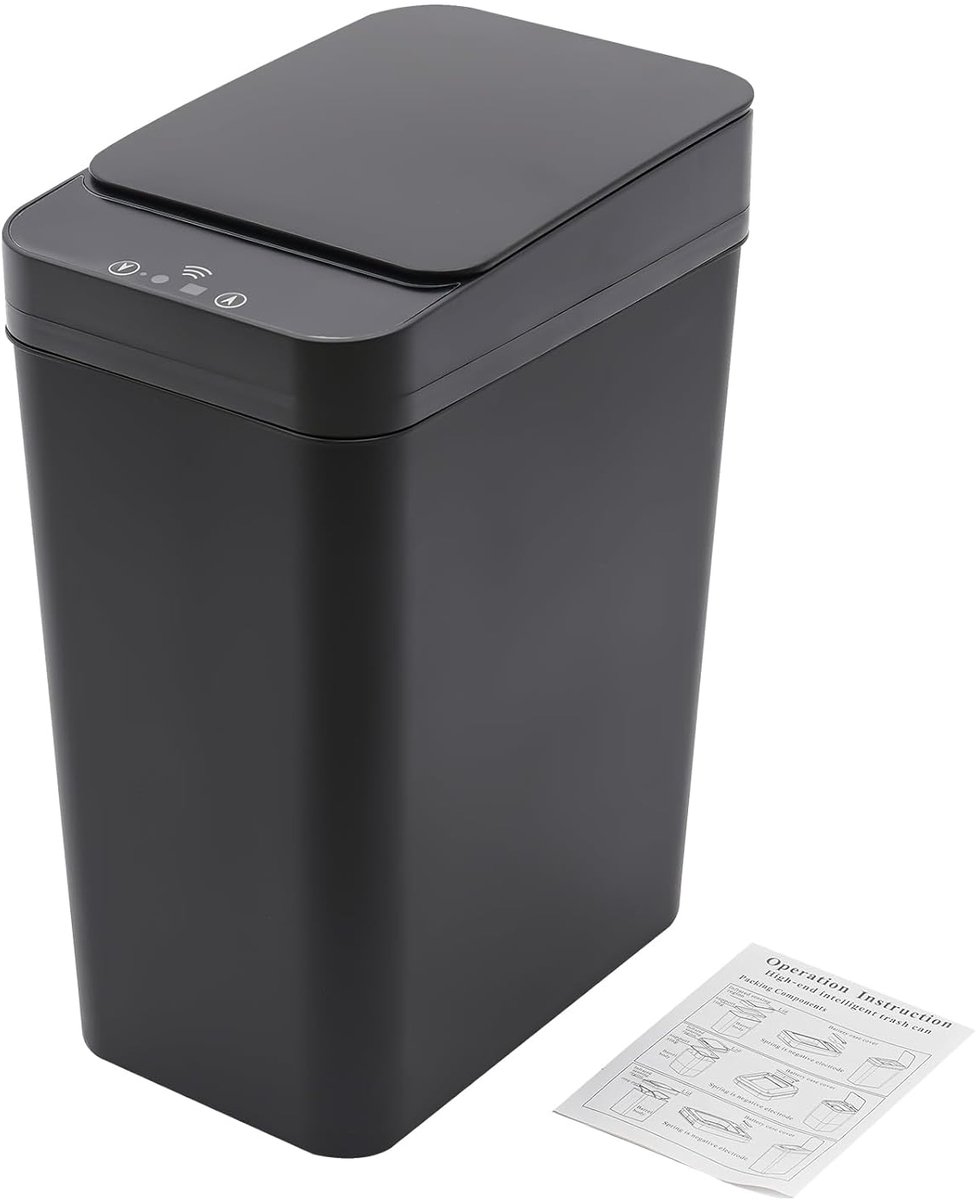 Automatische Sensor Vuilnisbak 12 Liter Keuken Prullenbak met Deksel