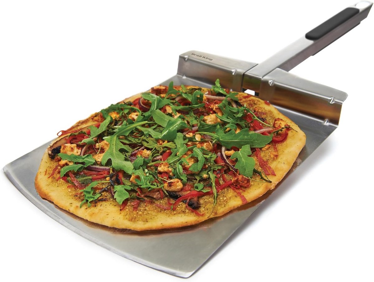 RVS Pizzaschep voor Oven en Barbecue