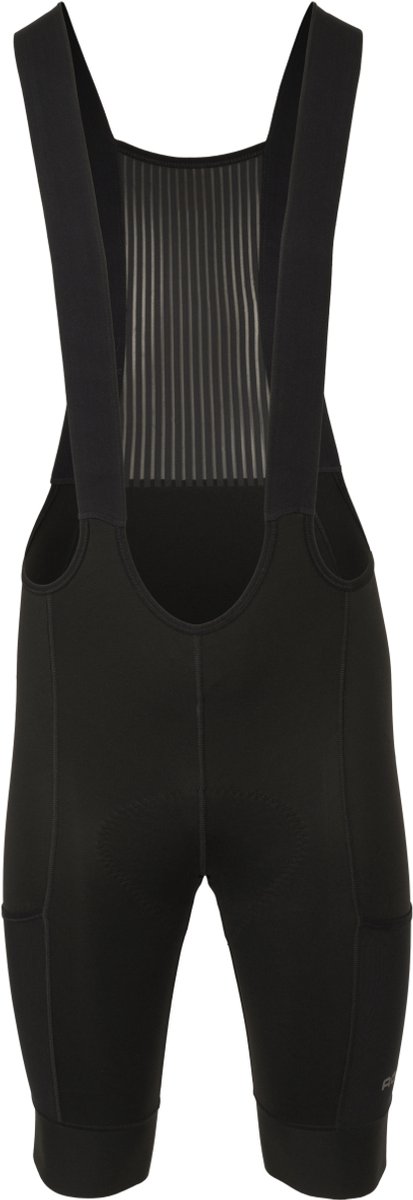 AGU Venture - Bibshort - Gravel Fietsbroek - Heren - Vuilafstotend - Met Offroad Zeem - Mesh Zijzakken - Zwart - XXXL
