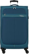 American Tourister trolley Deep Dive Spinner EXP TSA Tea / Lime petrol 82cm