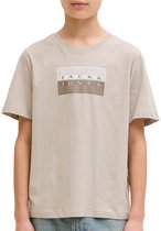 JACK&JONES - Fusion Dots Print T-shirt Junior - Maat 140