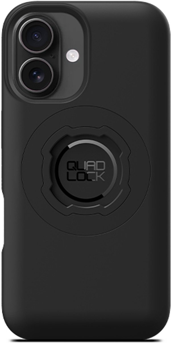 Quad Lock® MAG - Geschikt voor Apple iPhone 16 - Telefoonhoesje - Cover - Zwart - Hoes