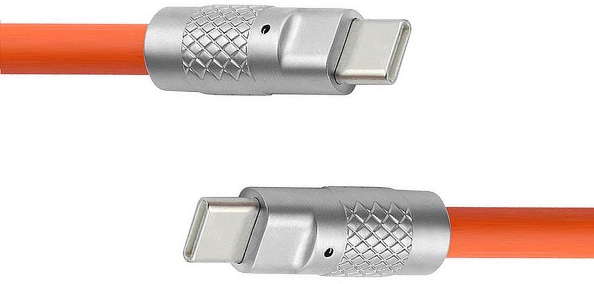 Krachtige USB-C naar USB-C Kabel 120W Snelladen en Dataoverdracht