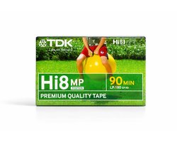 TDK Hi8 MP position 90min videoband hoge kwaliteit 1 stuk P5-90HMPPEQ