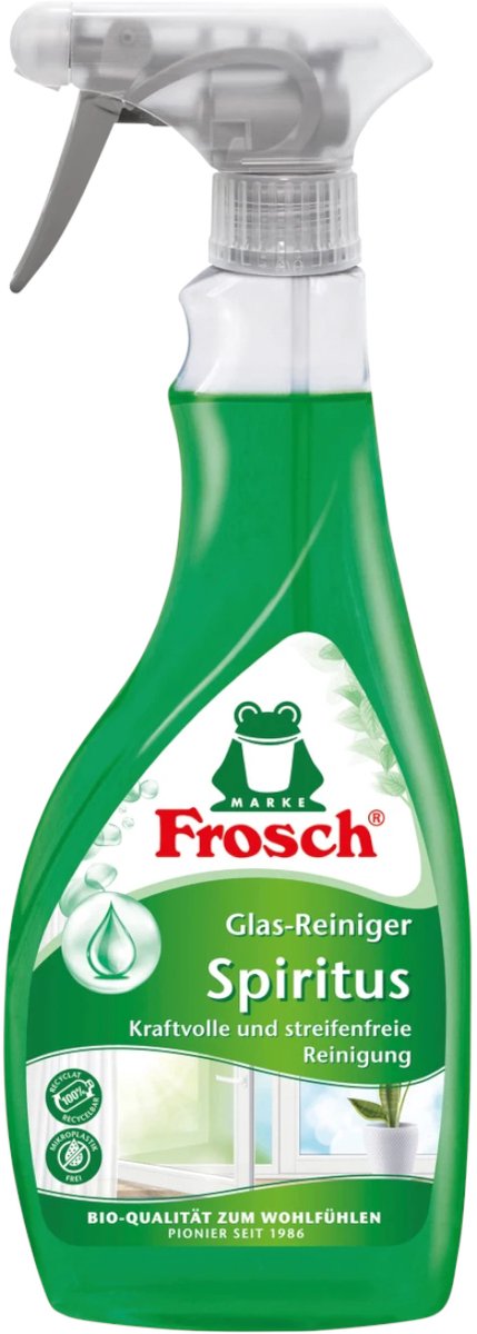 12x Frosch glasreiniger spiritus 500ml