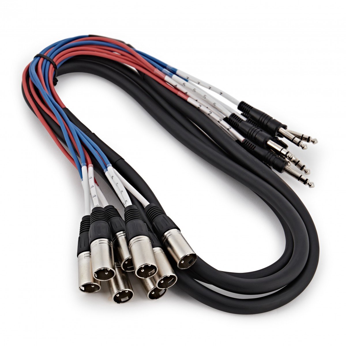 TRS 6,35 mm Jack Kabelboom, 3 m