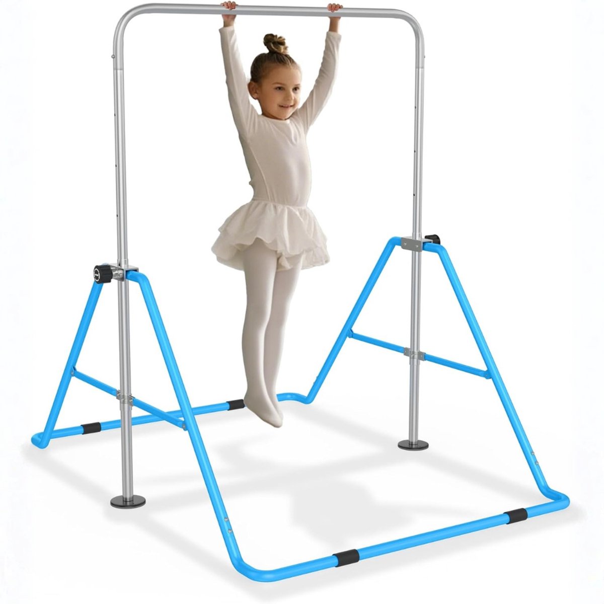 DnA® Turnrek - Duikelrek - Rekstok - Blauw - 102cm x 29cm x 14cm