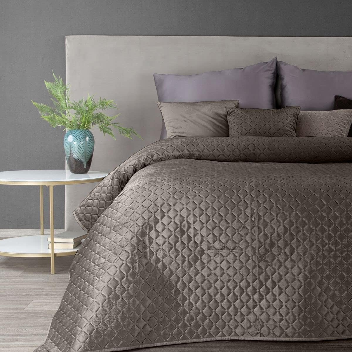 Gewatteerde Bedsprei Quilt met Ruitstiksel thumbnail 3