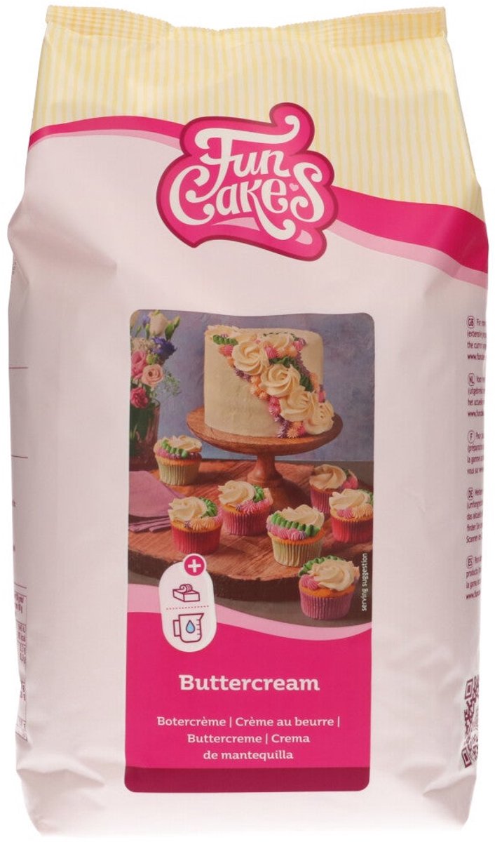 FunCakes Mix voor Botercrème - 4 kg - Bakmix