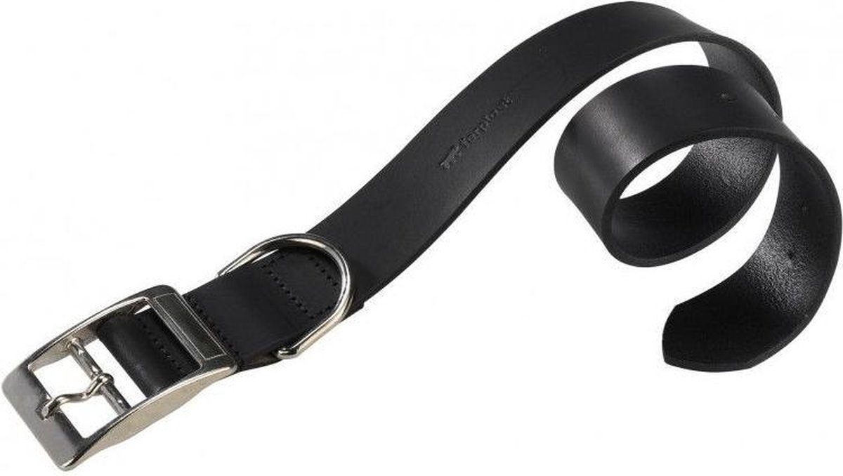 Ferplast Hondenhalsband Natural 35-43 X 2 Cm Kunstleer Zwart