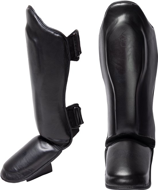 Gorilla Wear Mosby Protèges-tibias - Zwart - L.