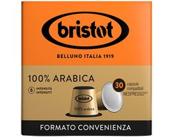 Bristot 100% Arabica Nespresso Compatible Capsules 30 stuks