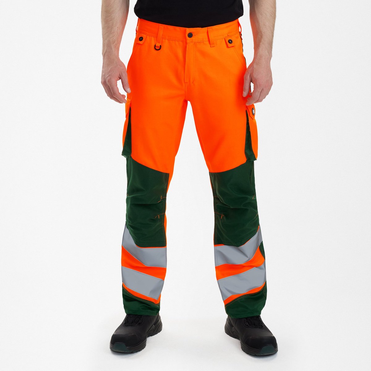 Engel Safety Light werkbroek 2545-319 - Hi-vis Orange / Green - 28