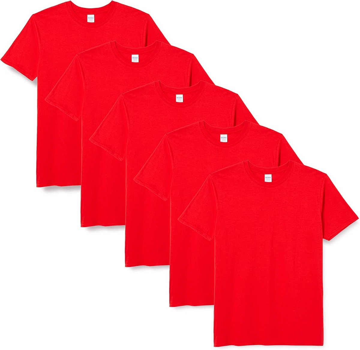 Heren T-shirt Set (5 Stuks) - Comfortabel en Duurzaam