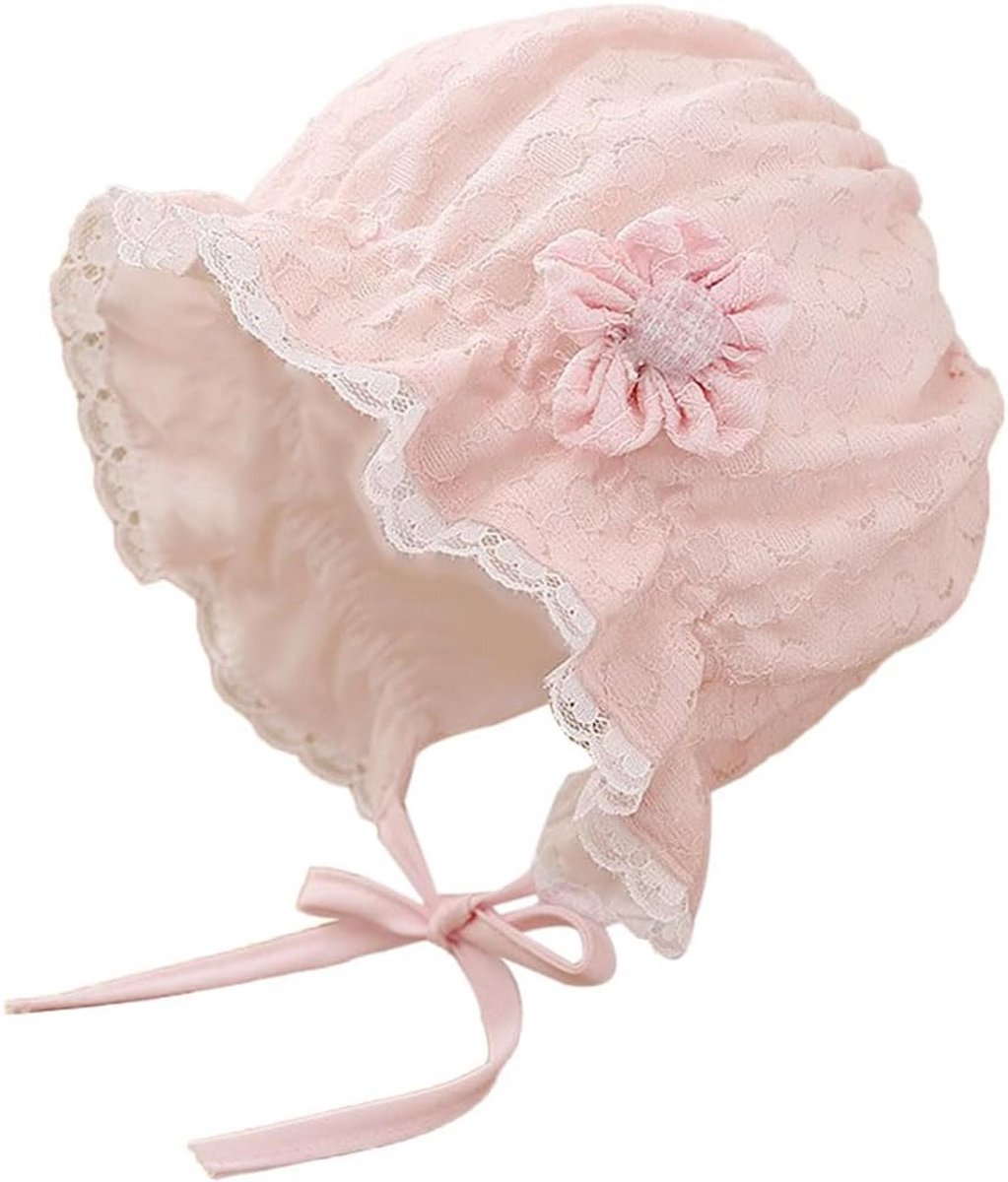 Zomer Zonnehoed Baby Meisjes en Peuters met Bloem of Konijn Decoratie en Kinbandje