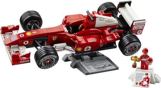 LEGO Icons Ferrari F2004 en Michael Schumacher - 11375
