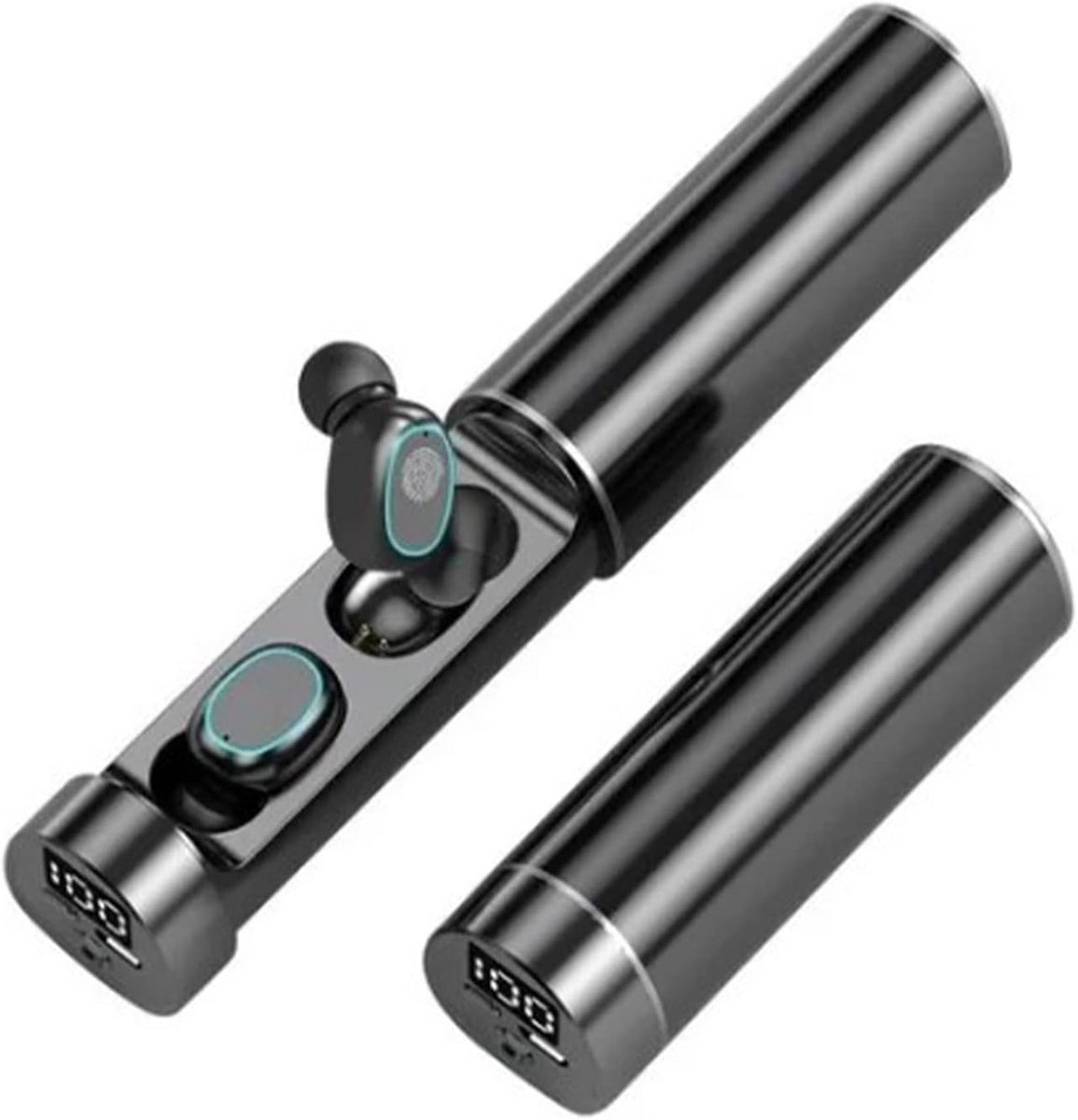 Draadloze Oordopjes met LED Display, Waterdicht, Touch Control en Grote Batterijduur