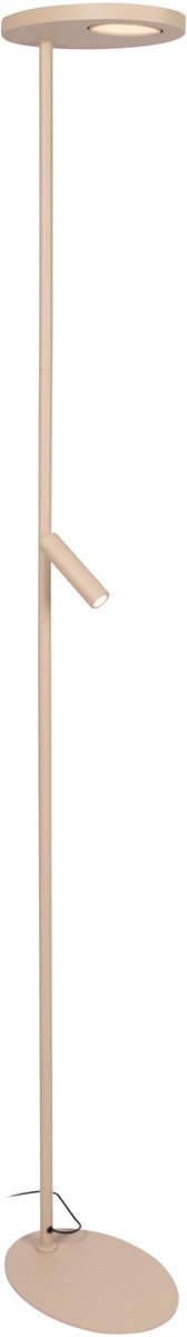 Lucide ORTOLAN - Vloerlamp - LED Dimbaar - CCT - 2700K/4000K - Taupe | Essential