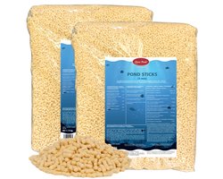 2 x 40 liter (6 kg) Lyra Pond® Pond Sticks visvoer vijvervoer