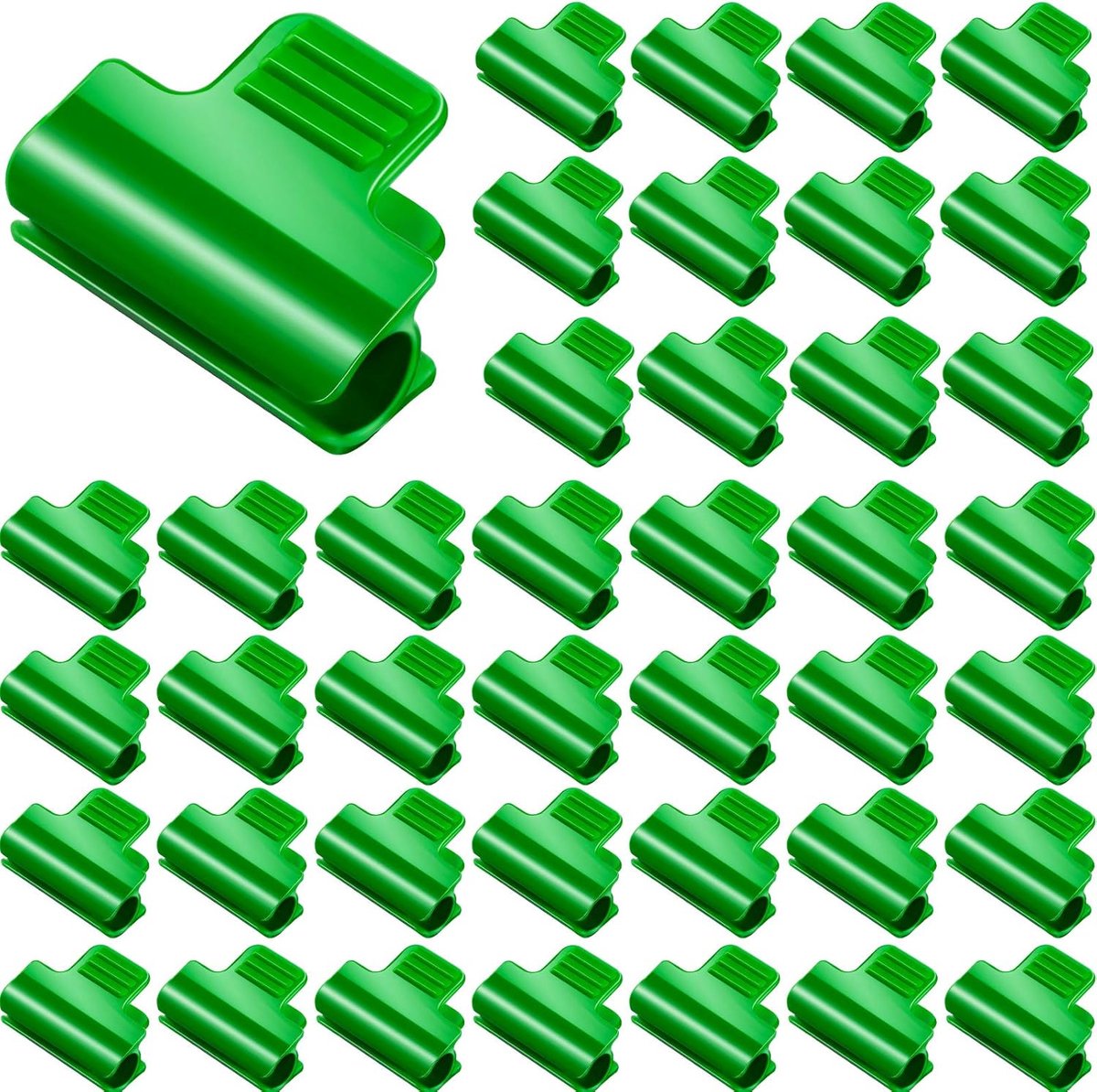 Killogood Kasfilmklemmen 10 mm – 40 stuks folietunnel broeikas vastklemmen