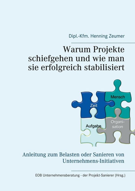 Warum Projekte schiefgehen und wie man sie erfolgreich stabi ... - cover