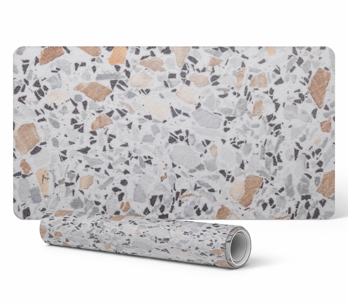 Antislip gamingmuismat, steenmozaïek, 100x50 cm