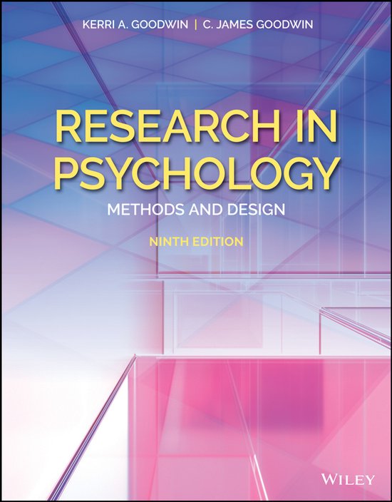 Research in Psychology, with eBook Access Code - cover