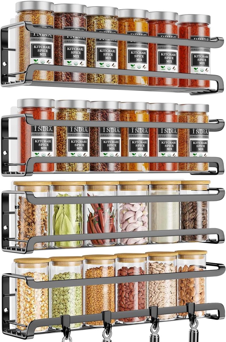 Keukenrek Hangend - Wandrek - Organizer - Opbergrek