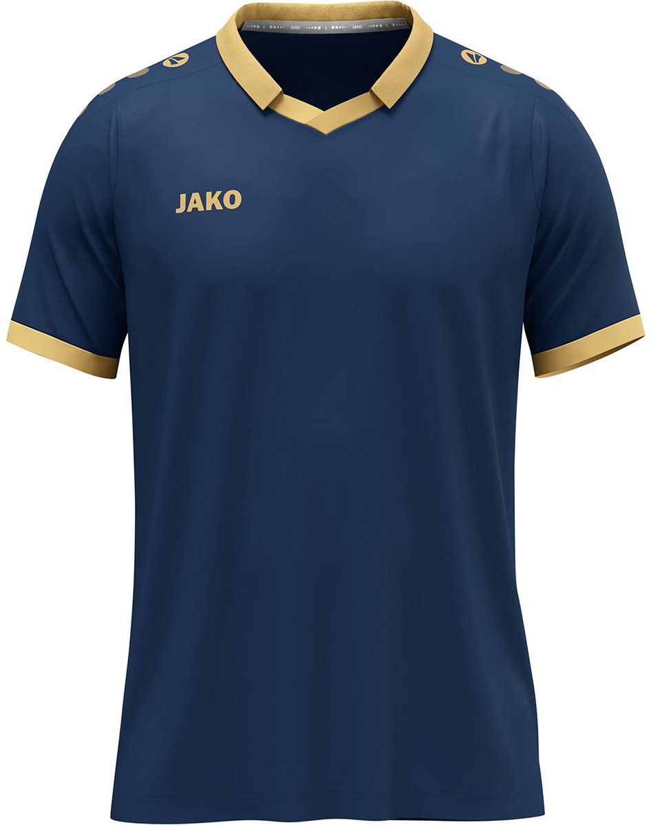 Jako Glory Shirt Korte Mouw Heren - Navy / Goud | Maat: M