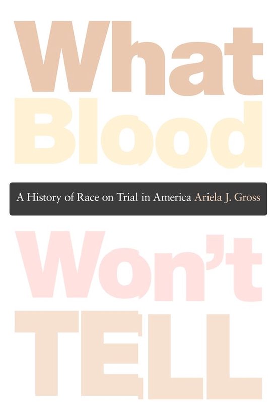 What Blood Won’t Tell - cover