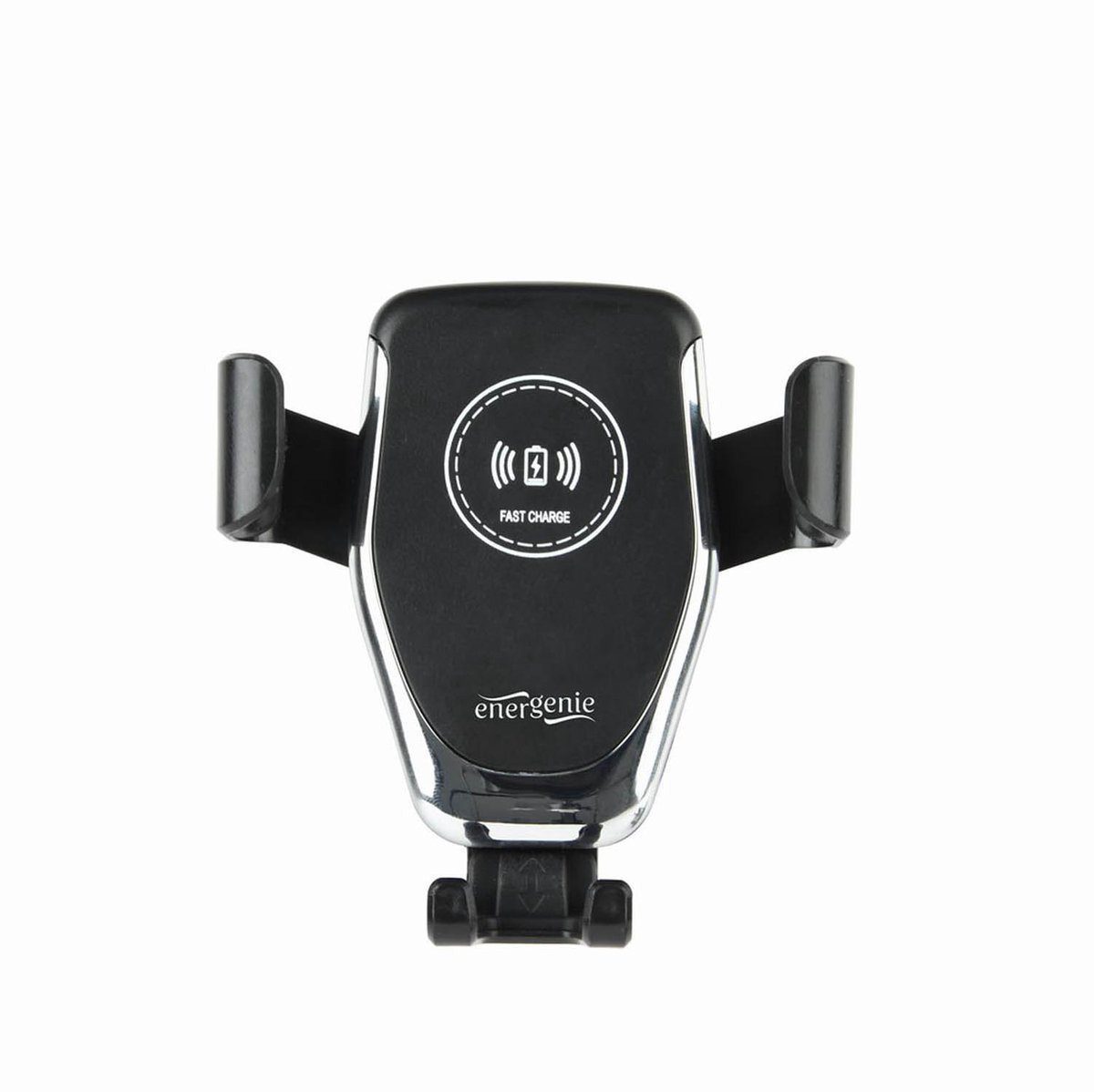 Gembird Autohouder voor Smartphone - Draadloze Qi Oplader - Universele Bevestiging