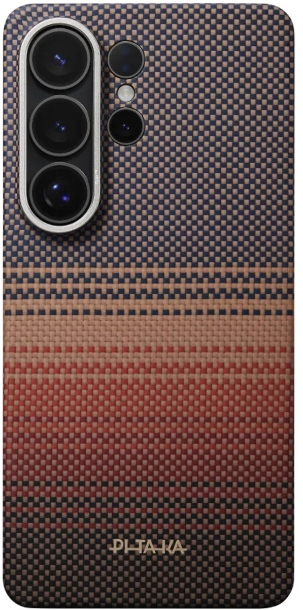 Pitaka Ultra Slim Backcover geschikt voor Samsung Galaxy S26 Ultra - Sunset