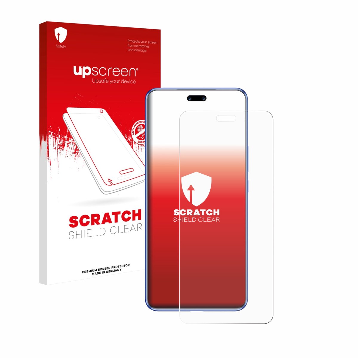 upscreen - Screenprotector voor Huawei Nova 12 Pro - Folie Beschermfolie transparant