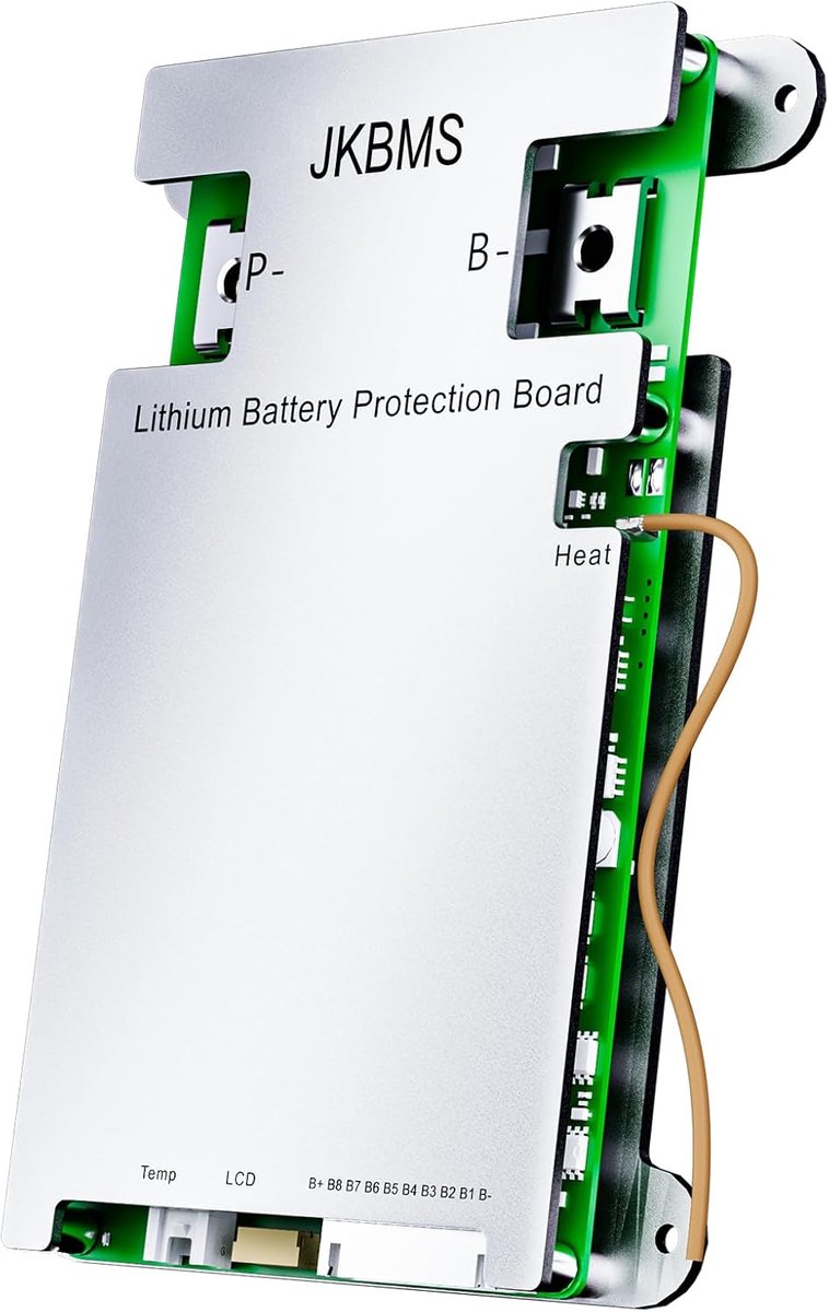 Batterijmanagementsysteem - Slimme BMS - Batterij Bescherming - Actieve Balancering - 4S-8S 100A