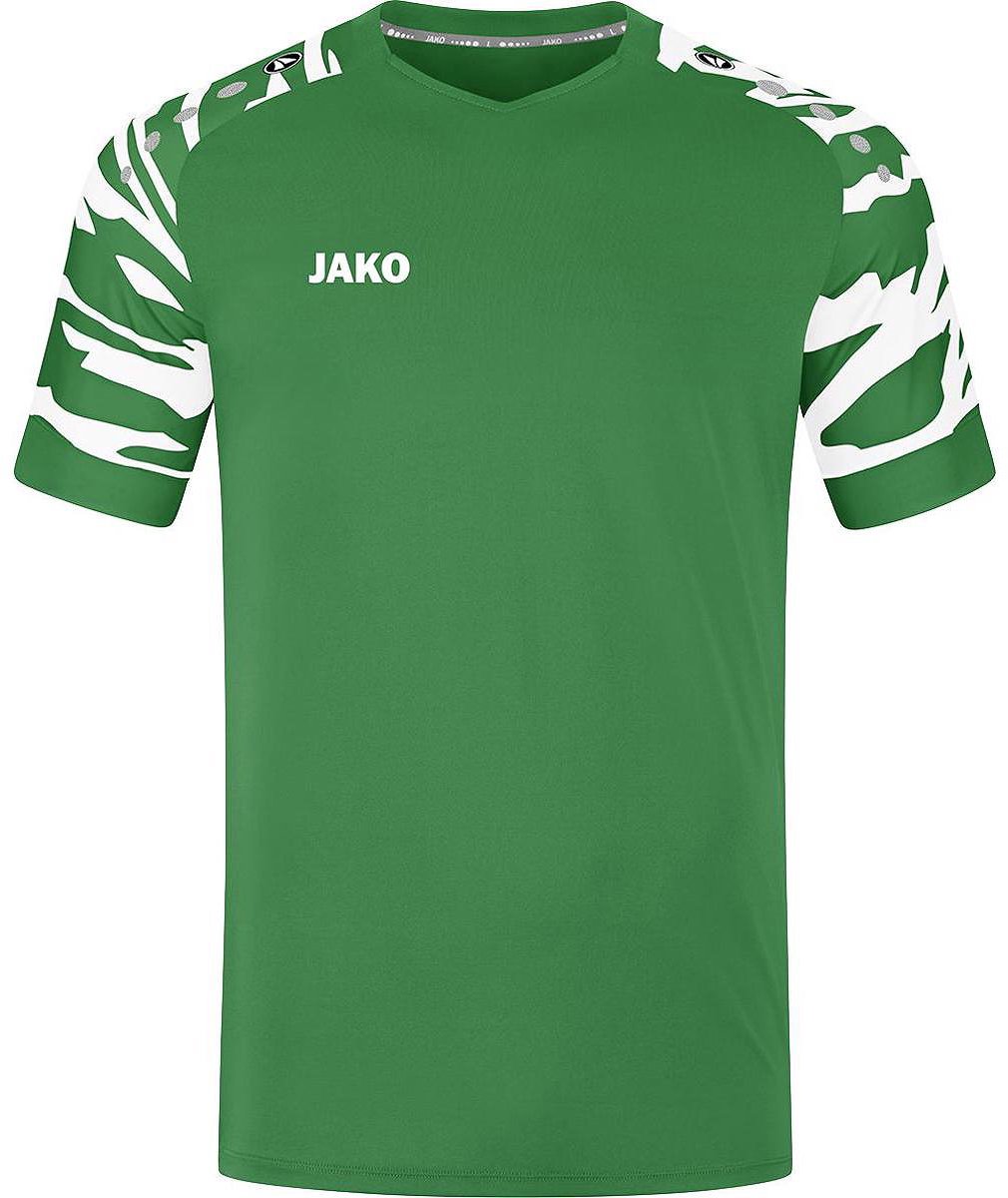 Jako Wild Shirt Korte Mouw Heren - Sportgroen / Wit | Maat: XL